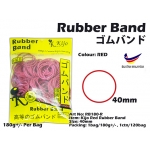 RB180-R Kijo Red Rubber Band